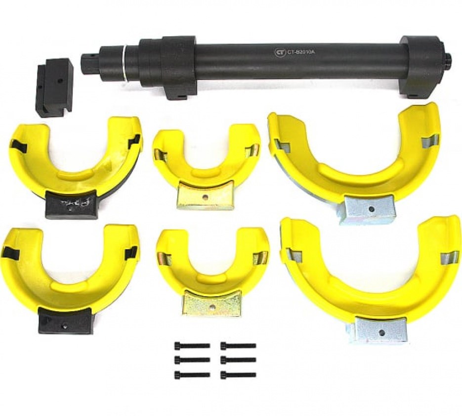 Стяжка пружин Макферсона, с защитными накладками Car-Tool CT-B2010A