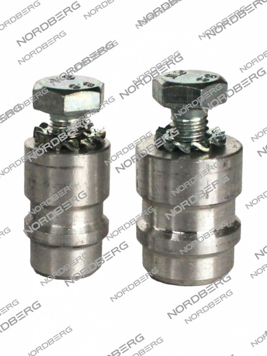 Переходник фиксации шлангов 1/4&quot; port taps (комплект 2 шт.) NORDBERG 000010506